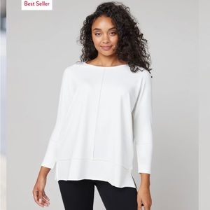 SPANX perfect length top, Dolman 3/4 length sleeve
